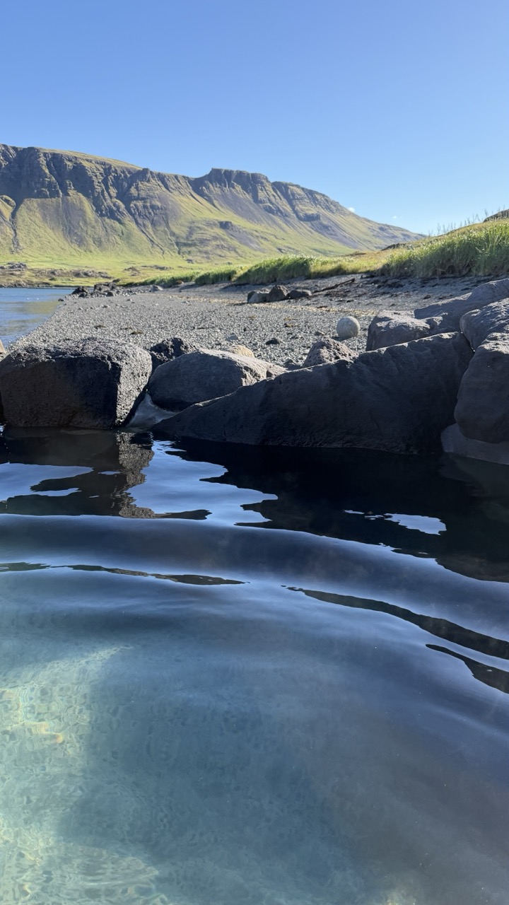 Csorba Istvan Peter driving in Iceland